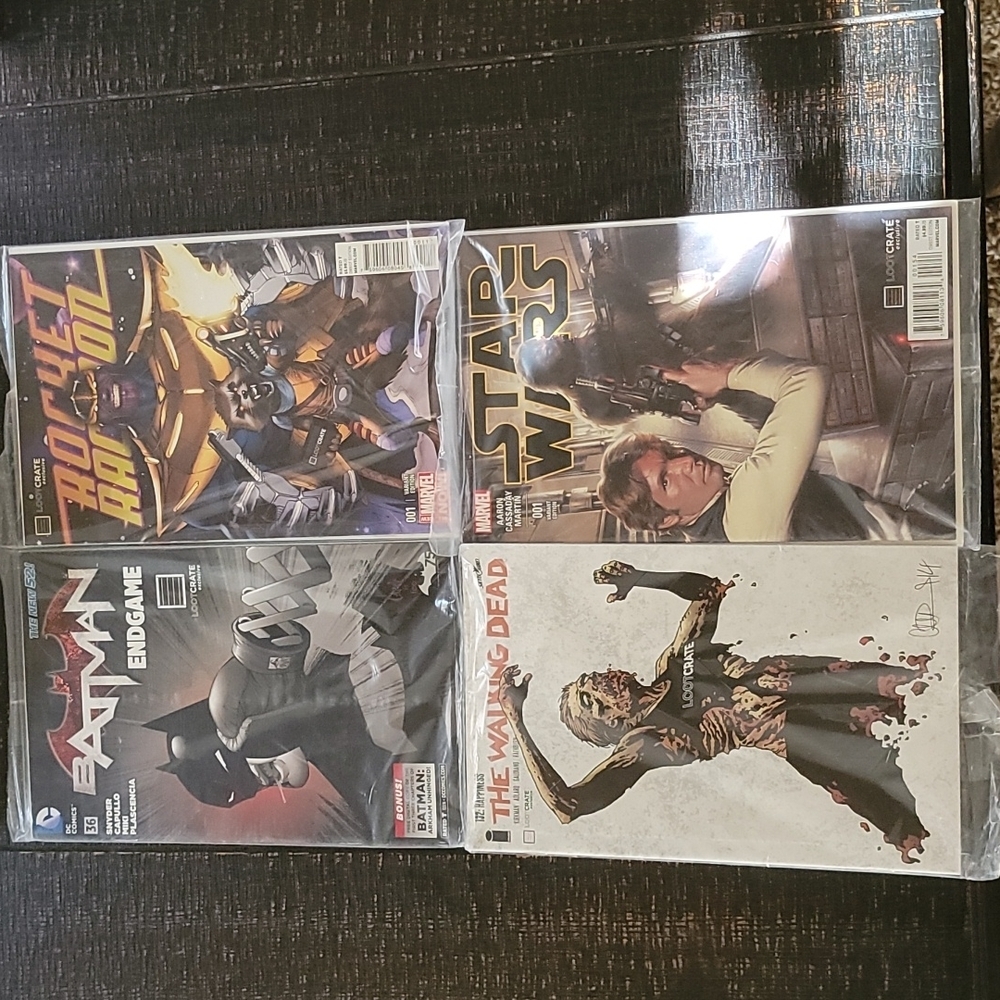 Loot Crate exclusive comic books rated T teen